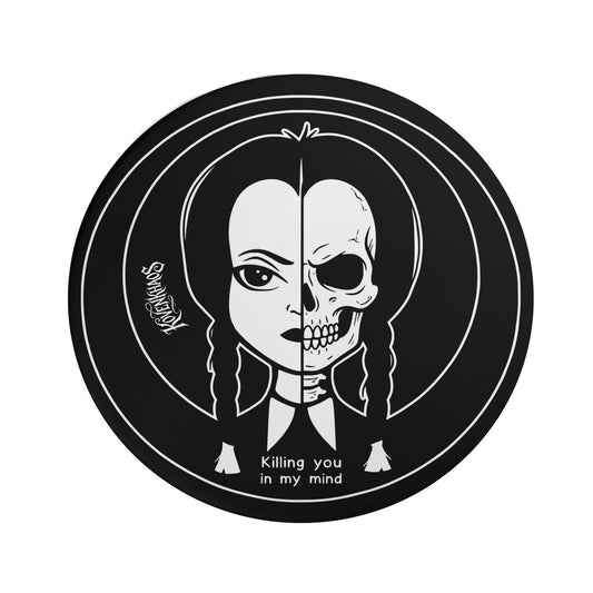 Wednesday Deadly Round Mat