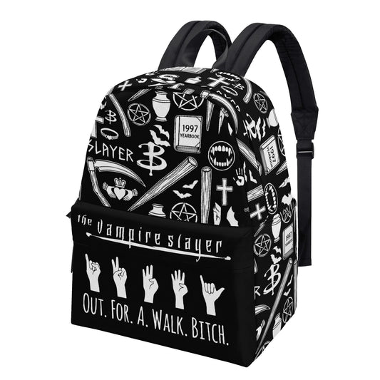 Vampire Slayer Vintage Backpack