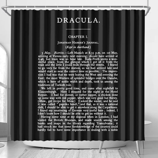 Dracula: Chapter 1 Shower Curtain