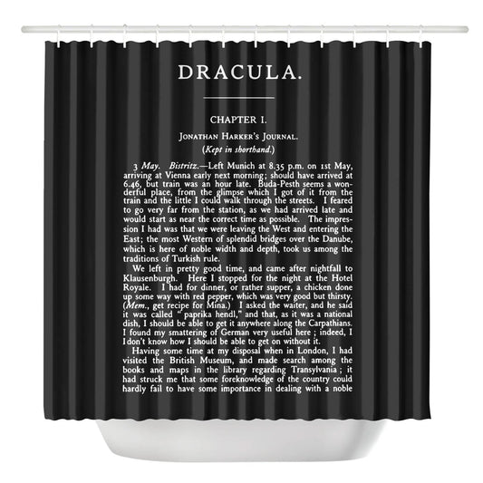 Dracula: Chapter 1 Shower Curtain