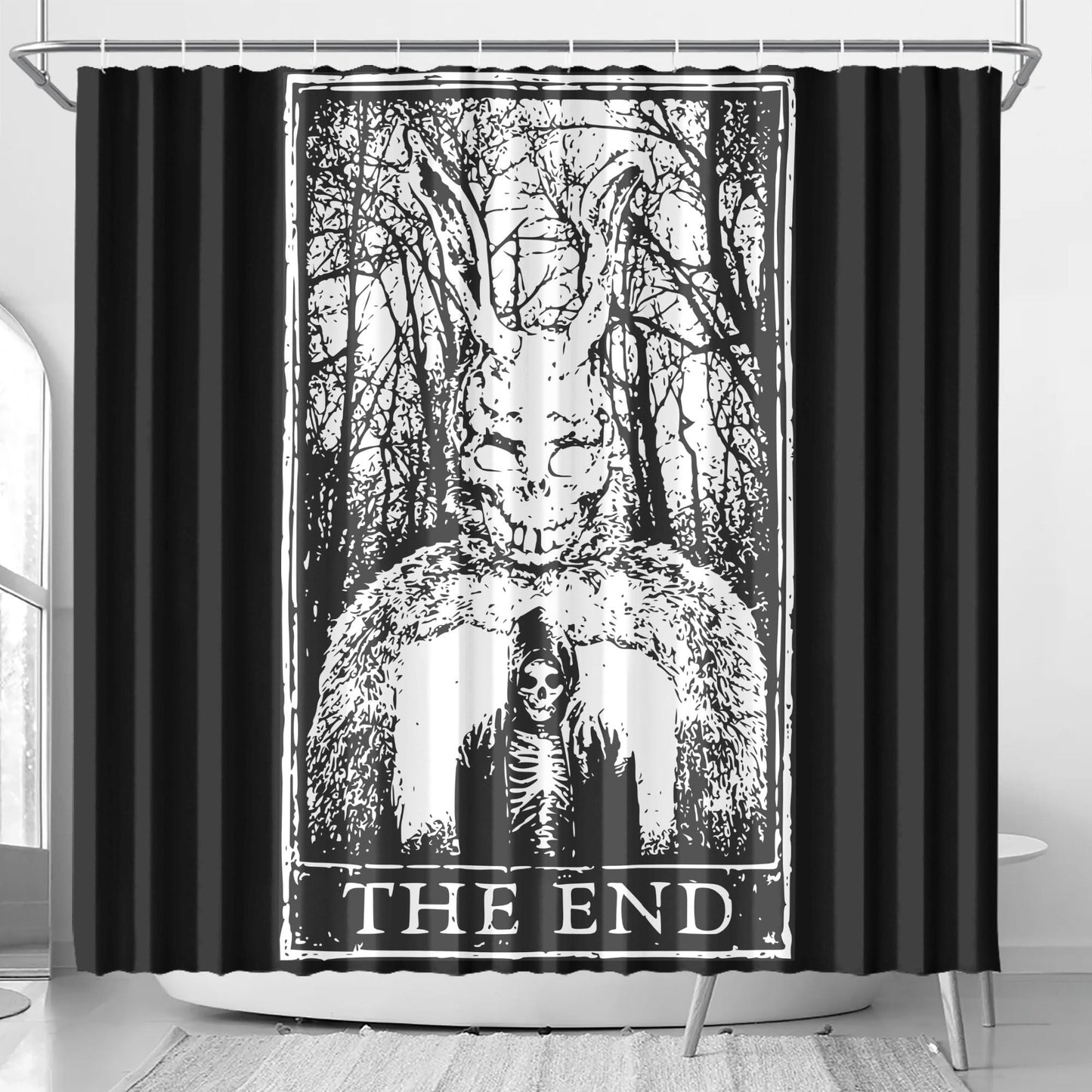 DarkO (The End) Shower Curtain