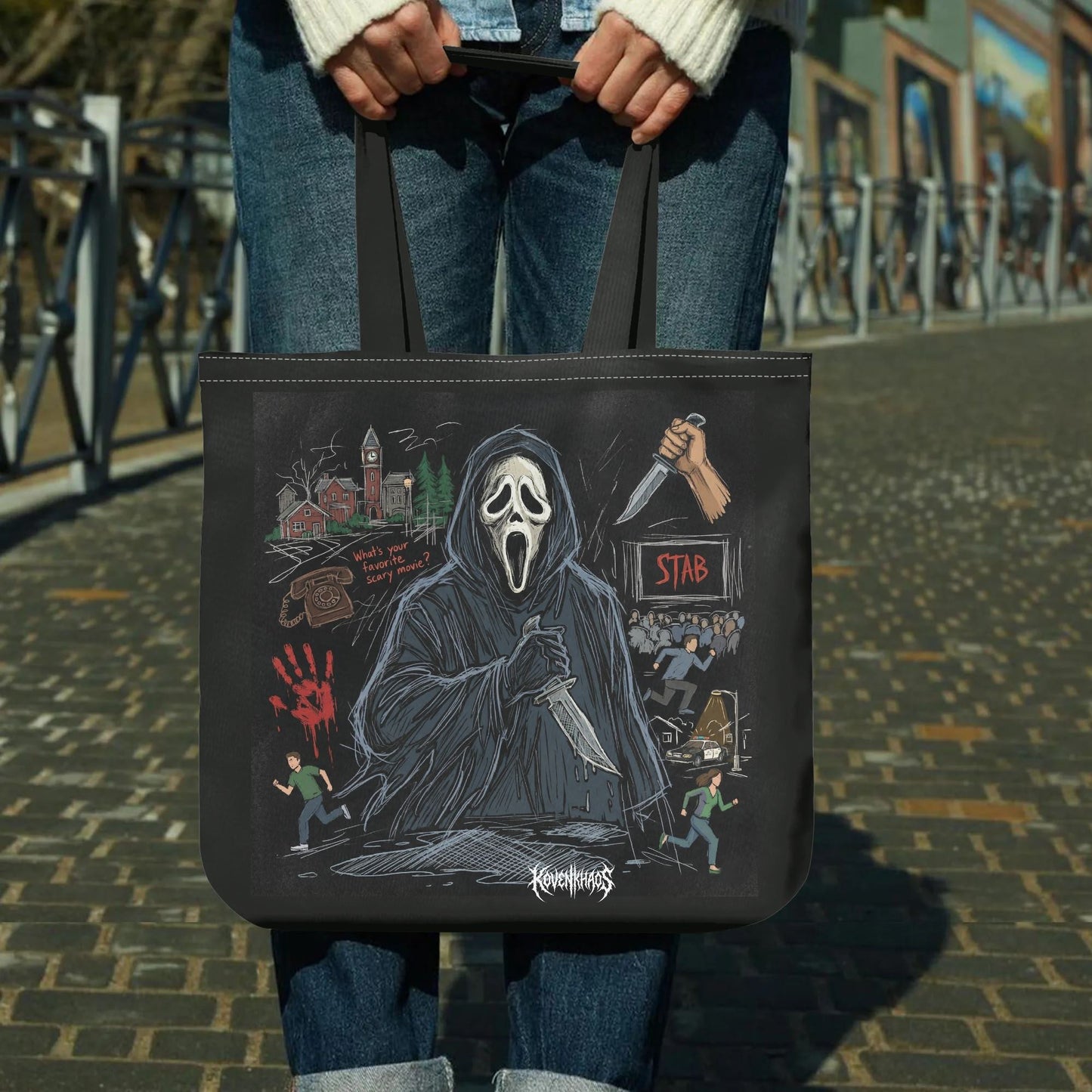 Scream For Me Premium Cloth Tote Bag
