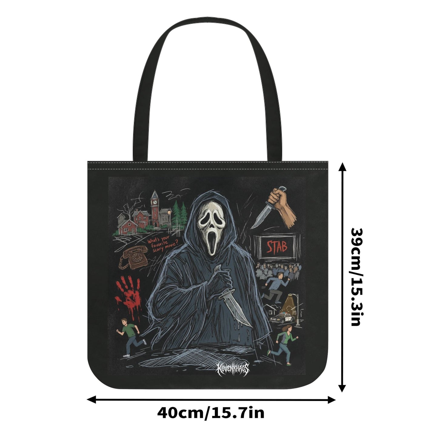Scream For Me Premium Cloth Tote Bag