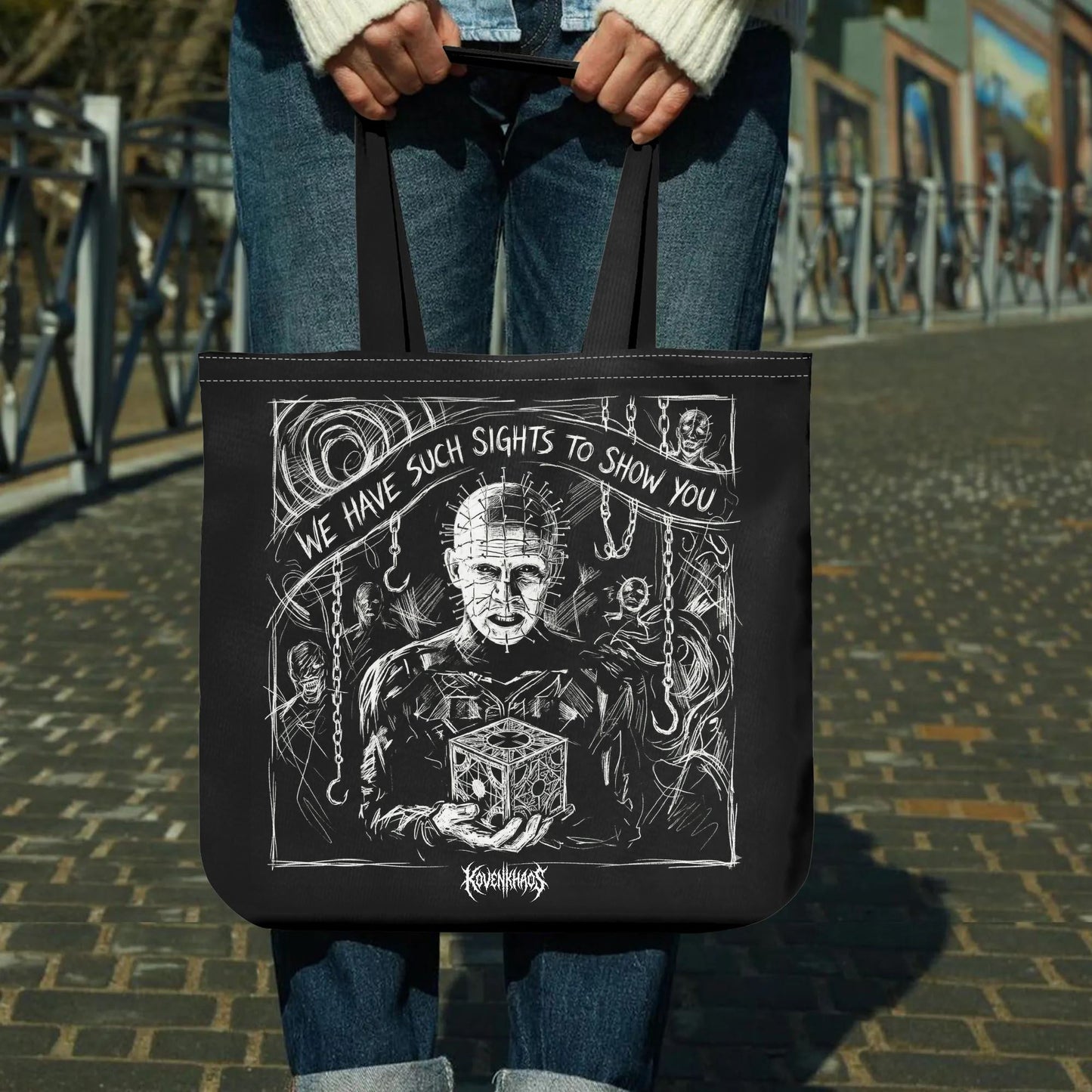 Raise Hell Premium Cloth Tote Bag