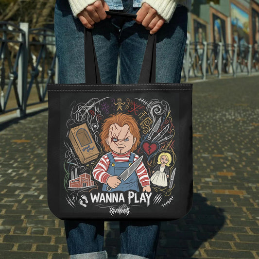 Wanna Play Premium Cloth Tote Bag