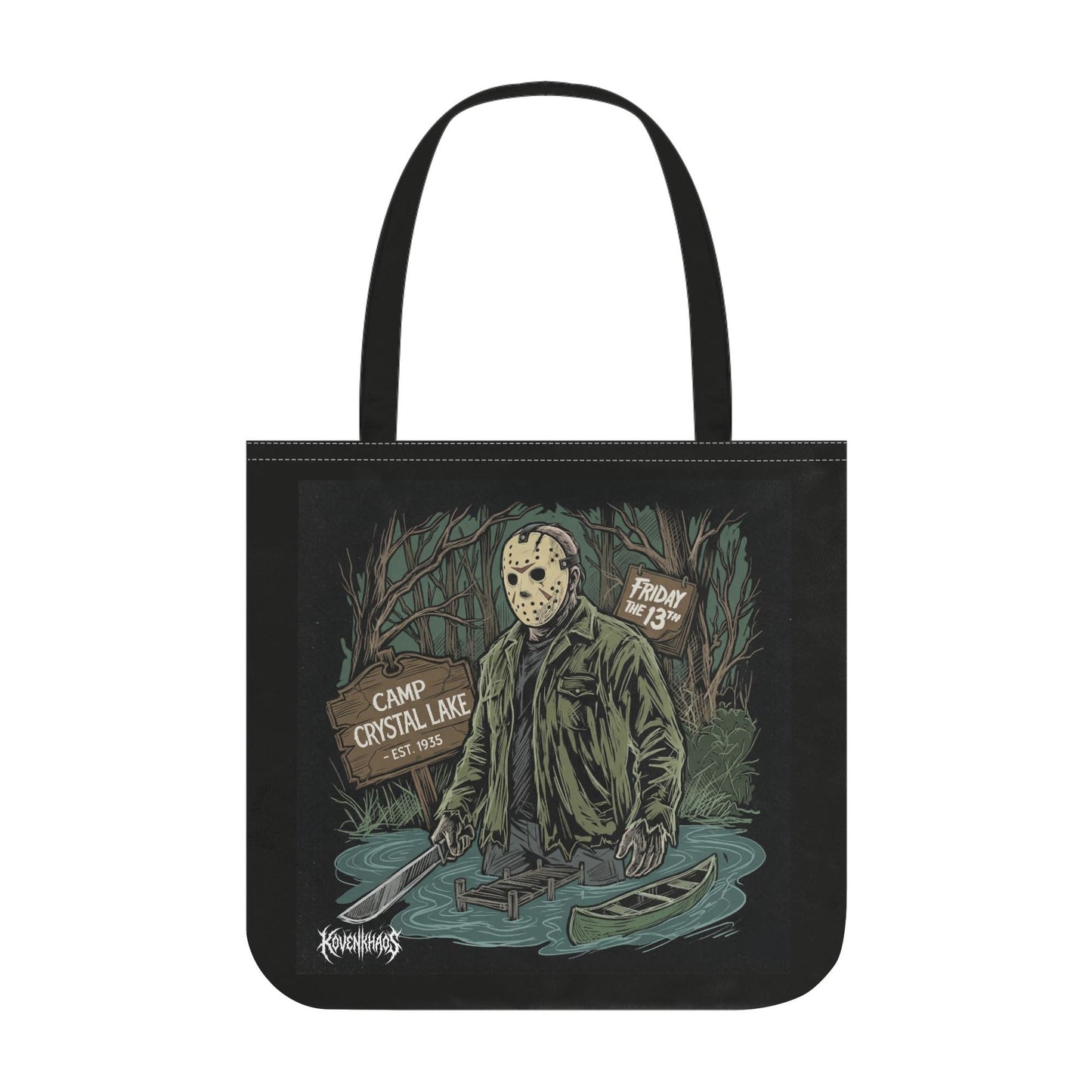 Crystal Lake Premium Cloth Tote Bag