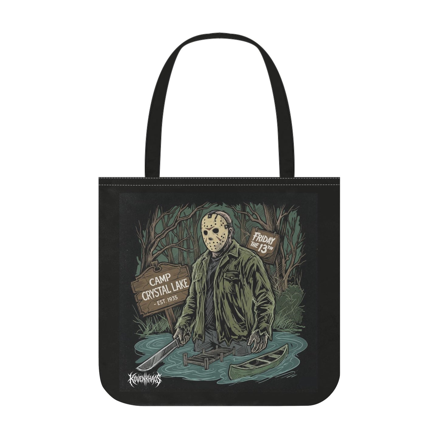 Crystal Lake Premium Cloth Tote Bag