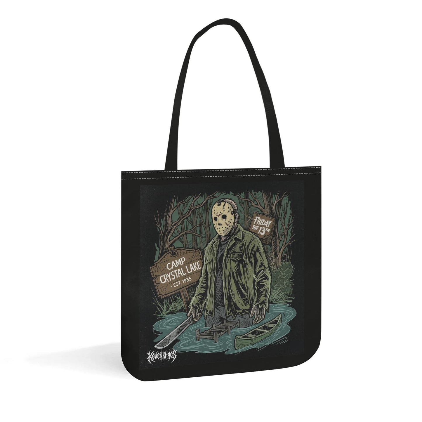 Crystal Lake Premium Cloth Tote Bag