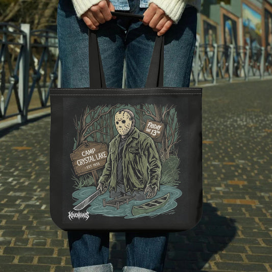 Crystal Lake Premium Cloth Tote Bag