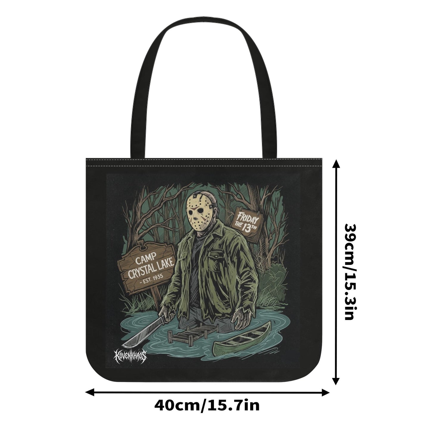Crystal Lake Premium Cloth Tote Bag