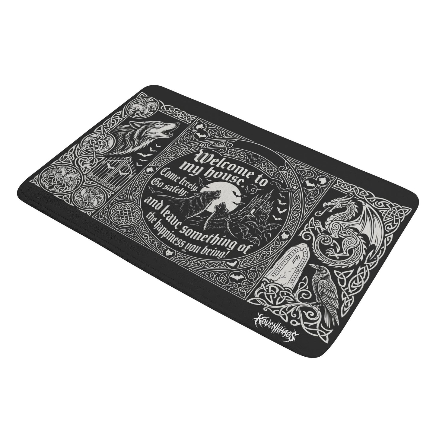 Dracula Plush Doormat