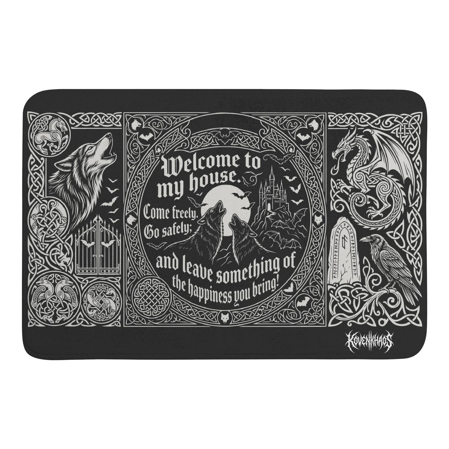 Dracula Plush Doormat