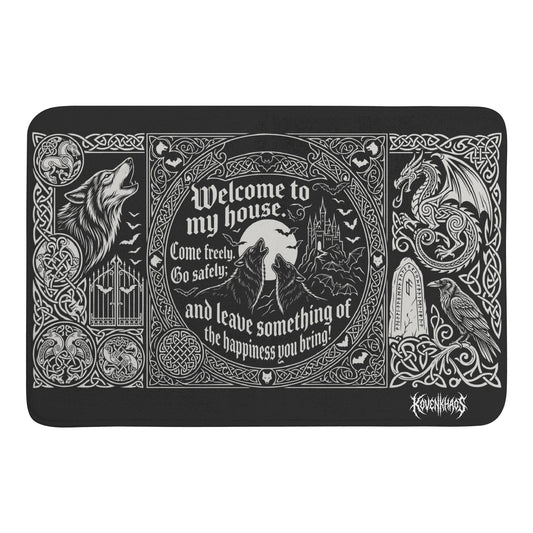 Dracula Plush Doormat