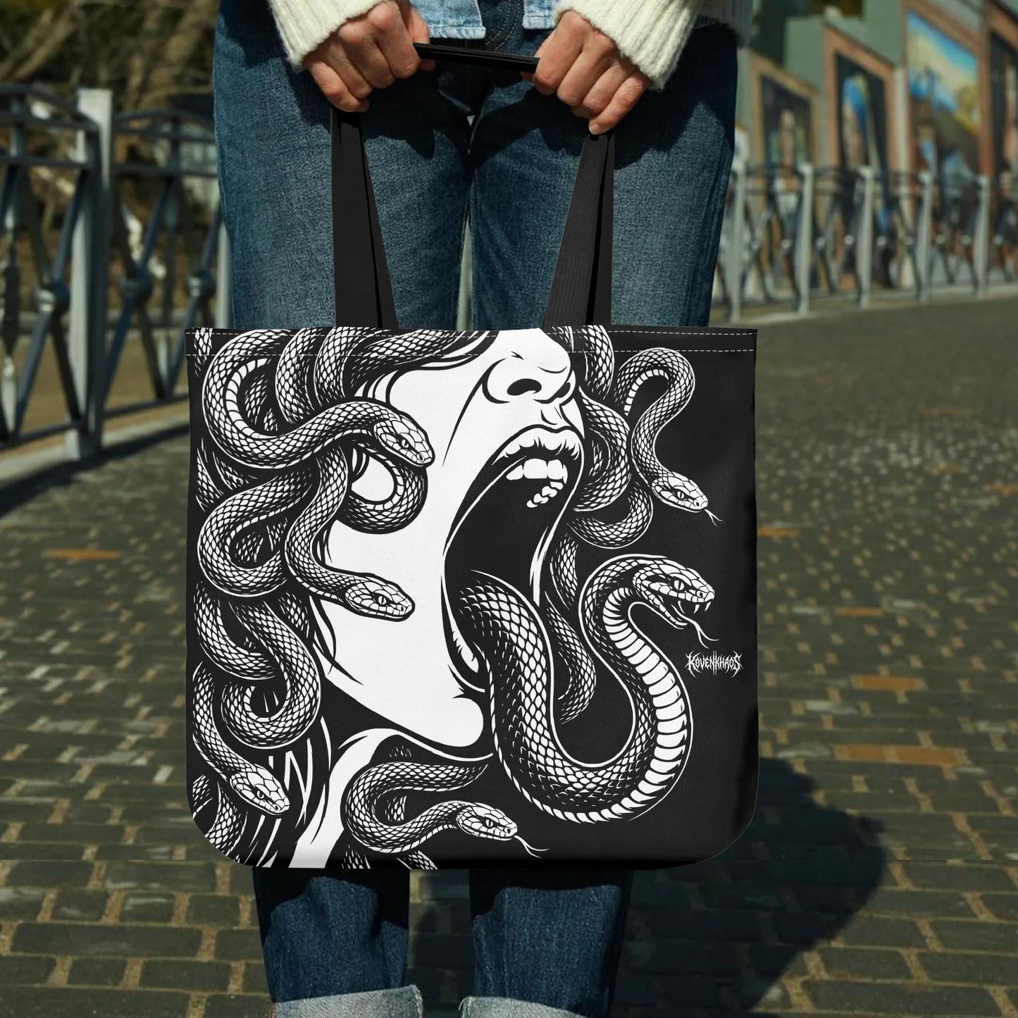 Medusa Premium Cloth Tote Bag