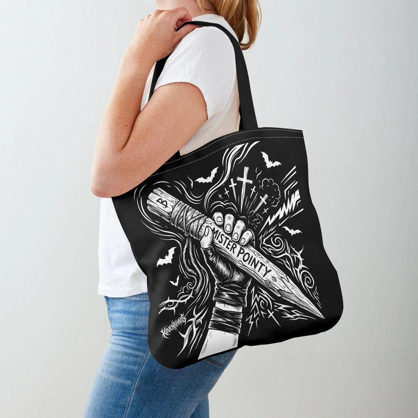 Mister Pointy Premium Cloth Tote Bag
