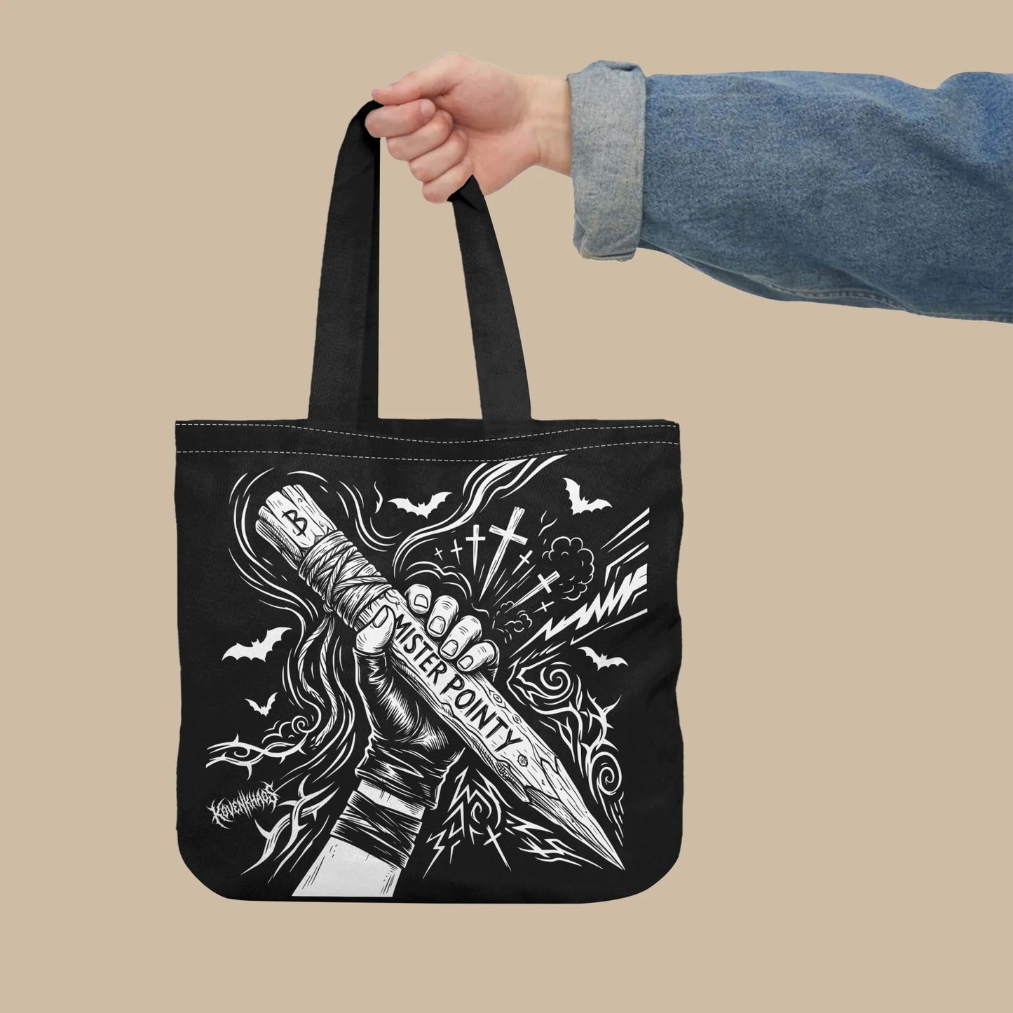 Mister Pointy Premium Cloth Tote Bag