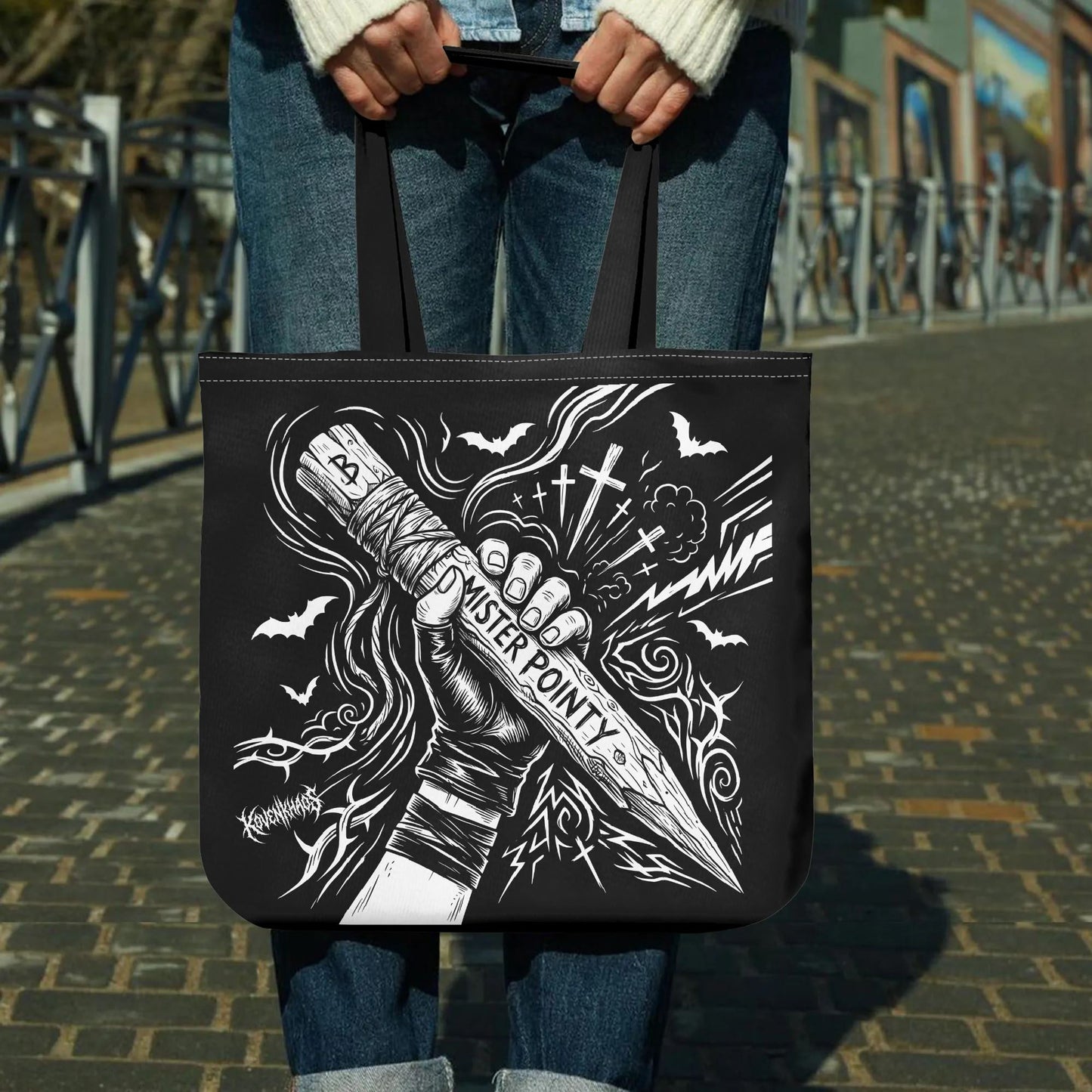 Mister Pointy Premium Cloth Tote Bag