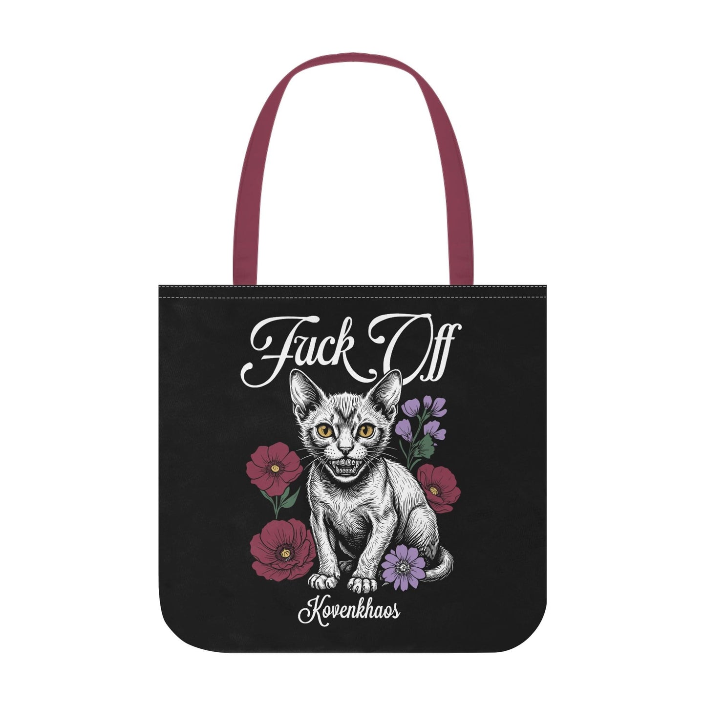 F-Off Hairless Kitty Premium Cloth Tote Bag