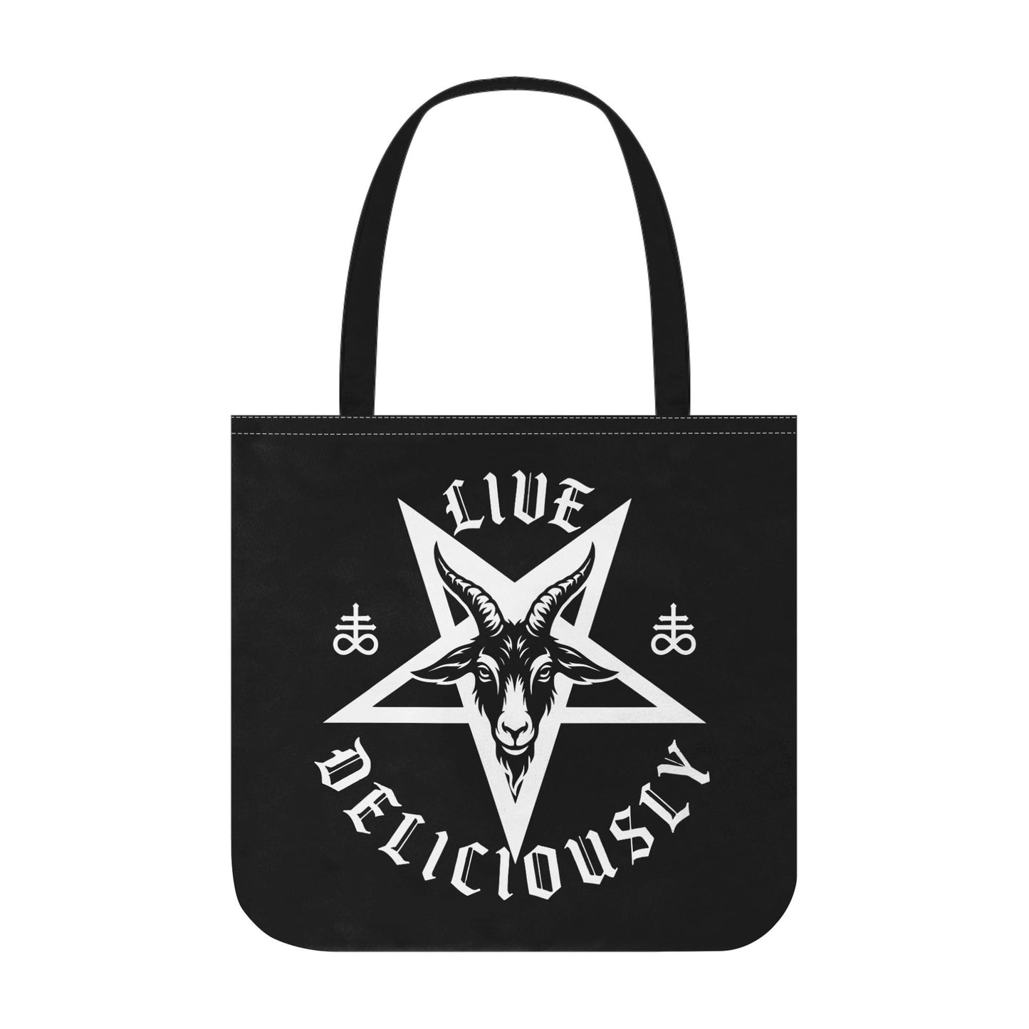 Live Deliciously Premium Cloth Tote Bag