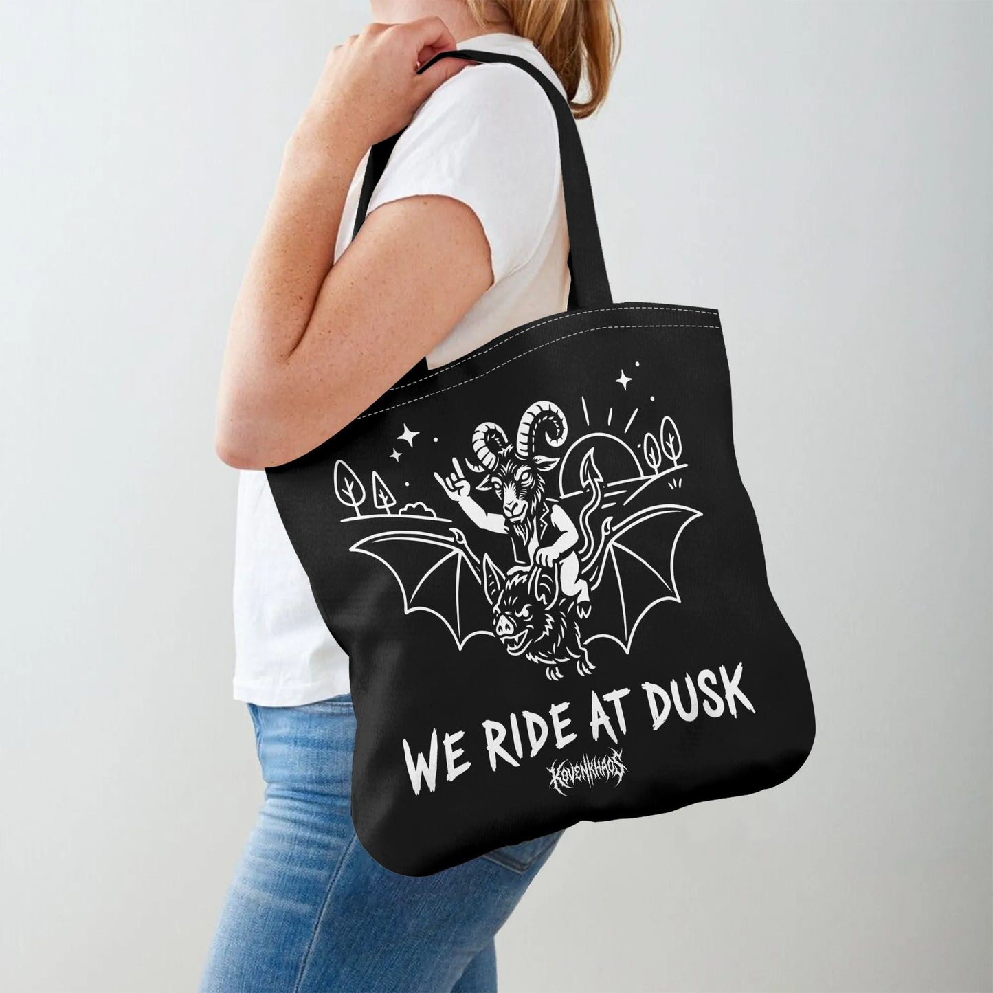Dusk Till' Dawn Premium Cloth Tote Bag