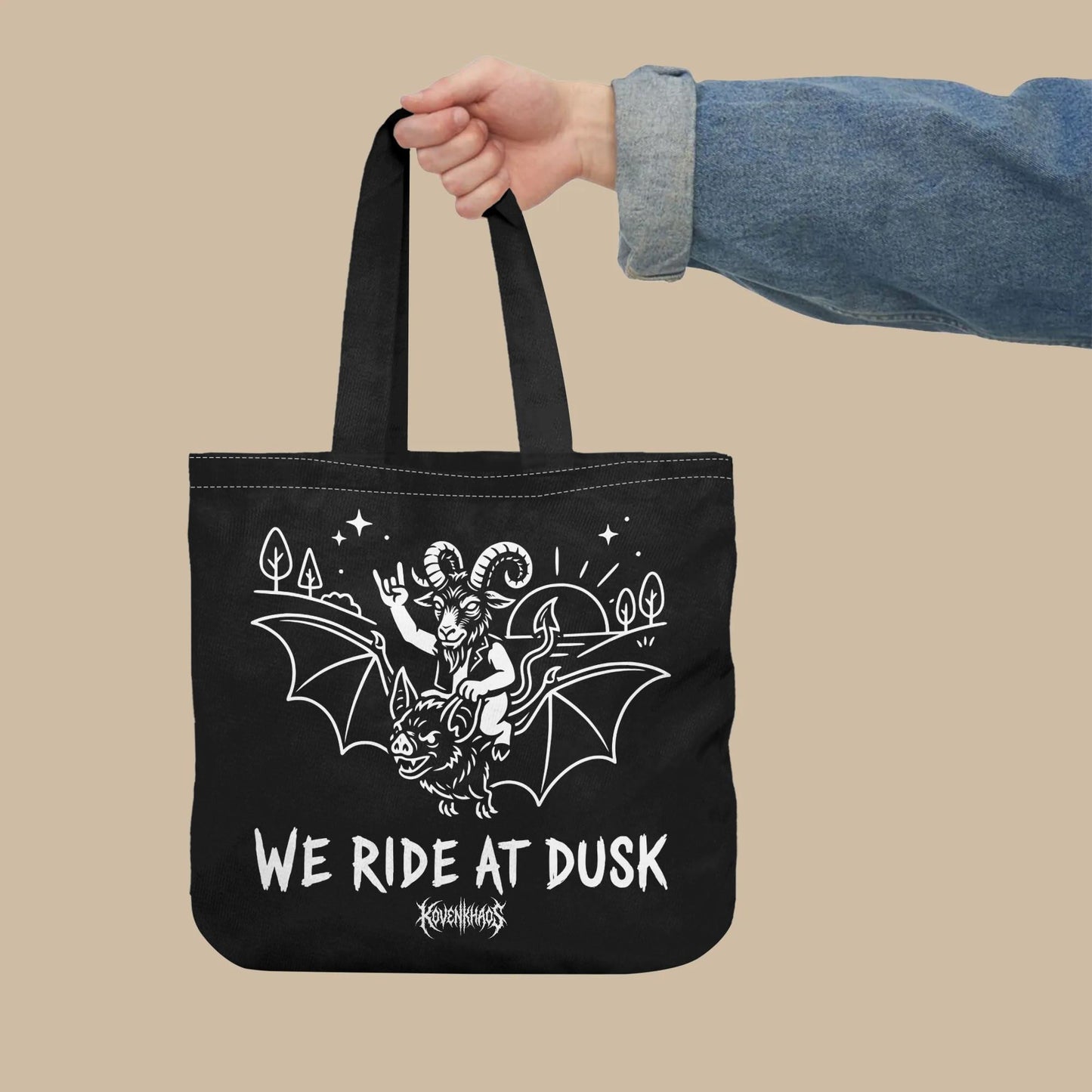 Dusk Till' Dawn Premium Cloth Tote Bag