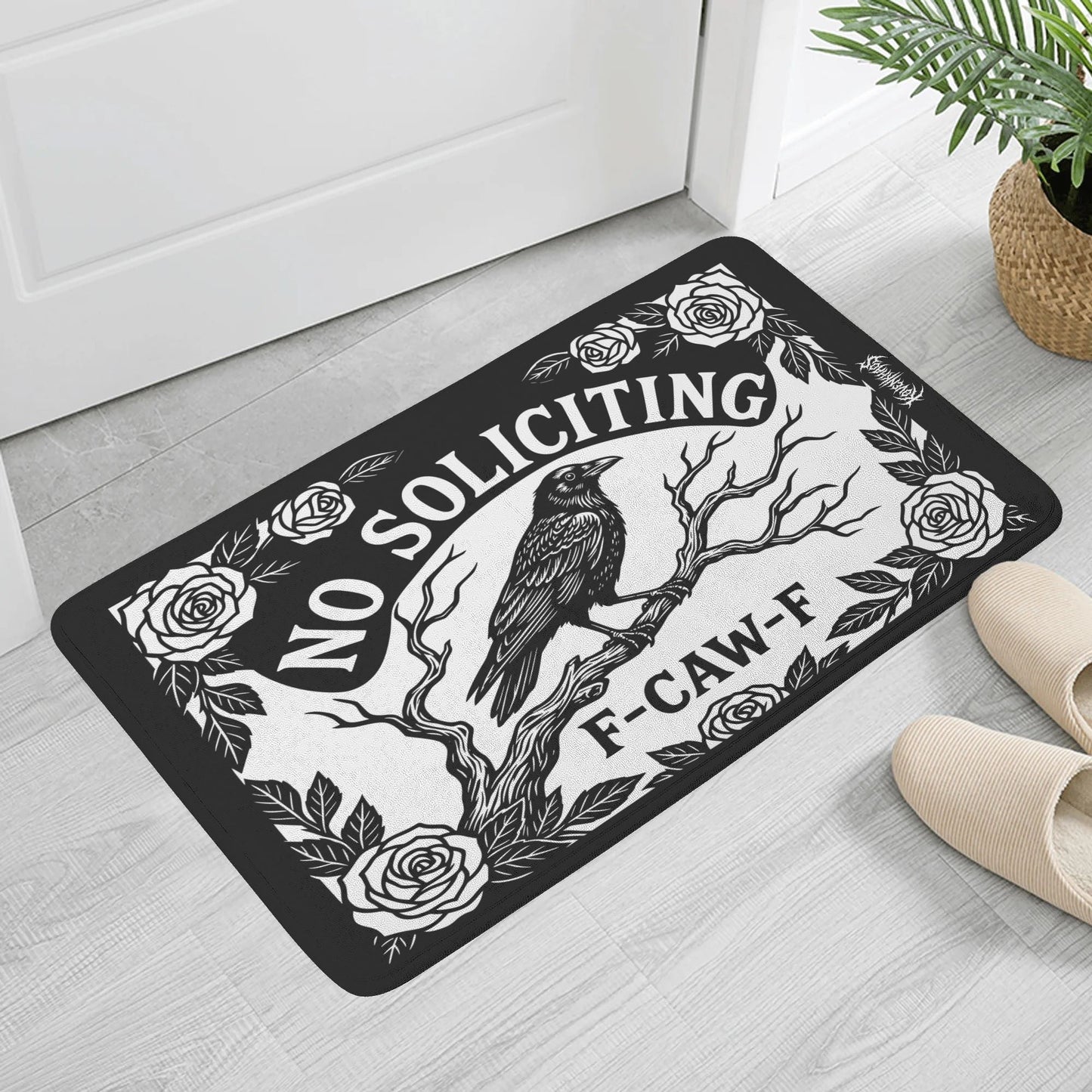 F-CAW-F Plush Doormat
