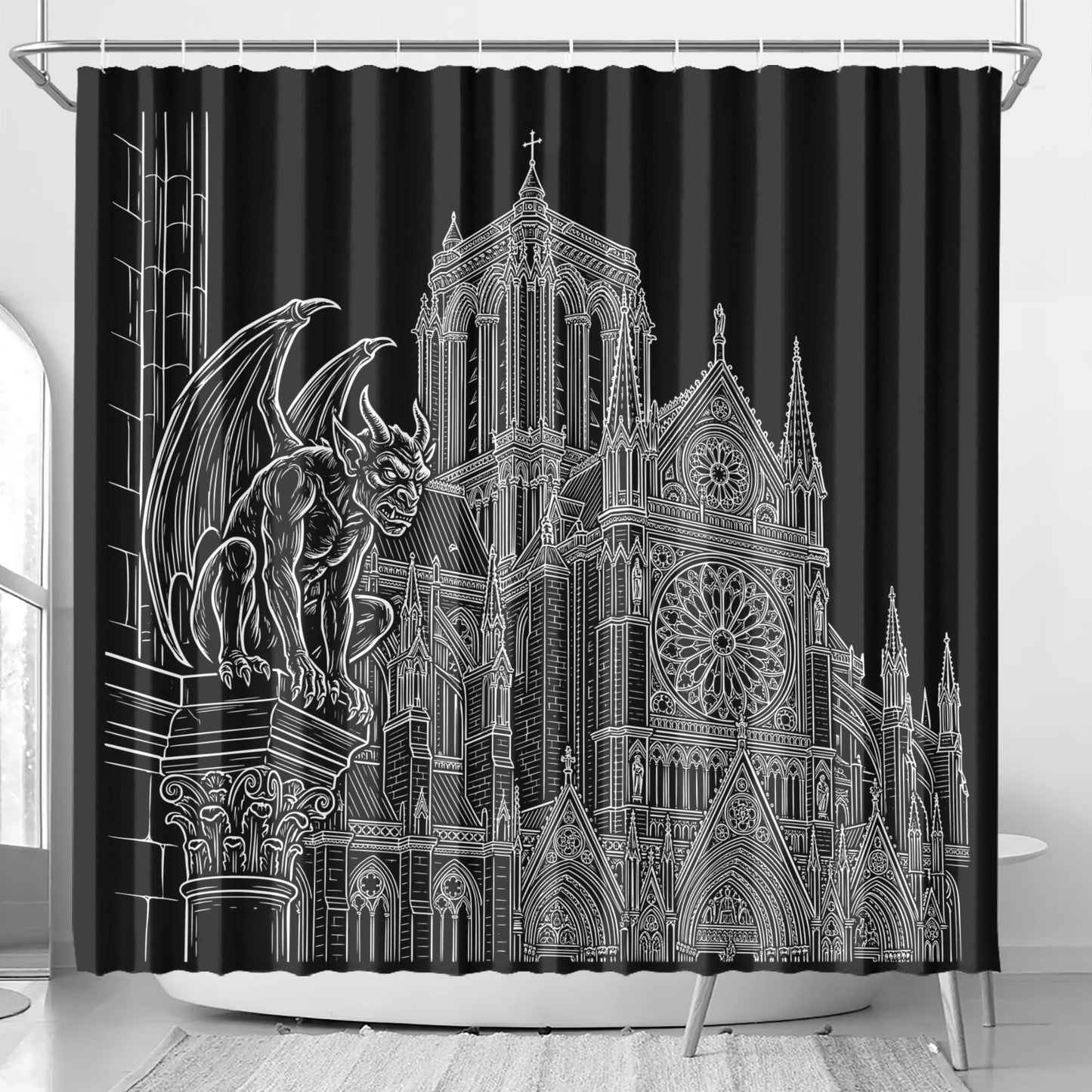 The Ward Shower Curtain
