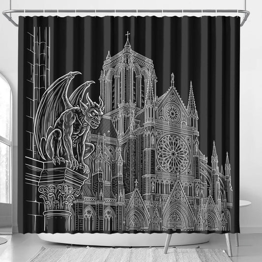 The Ward Shower Curtain