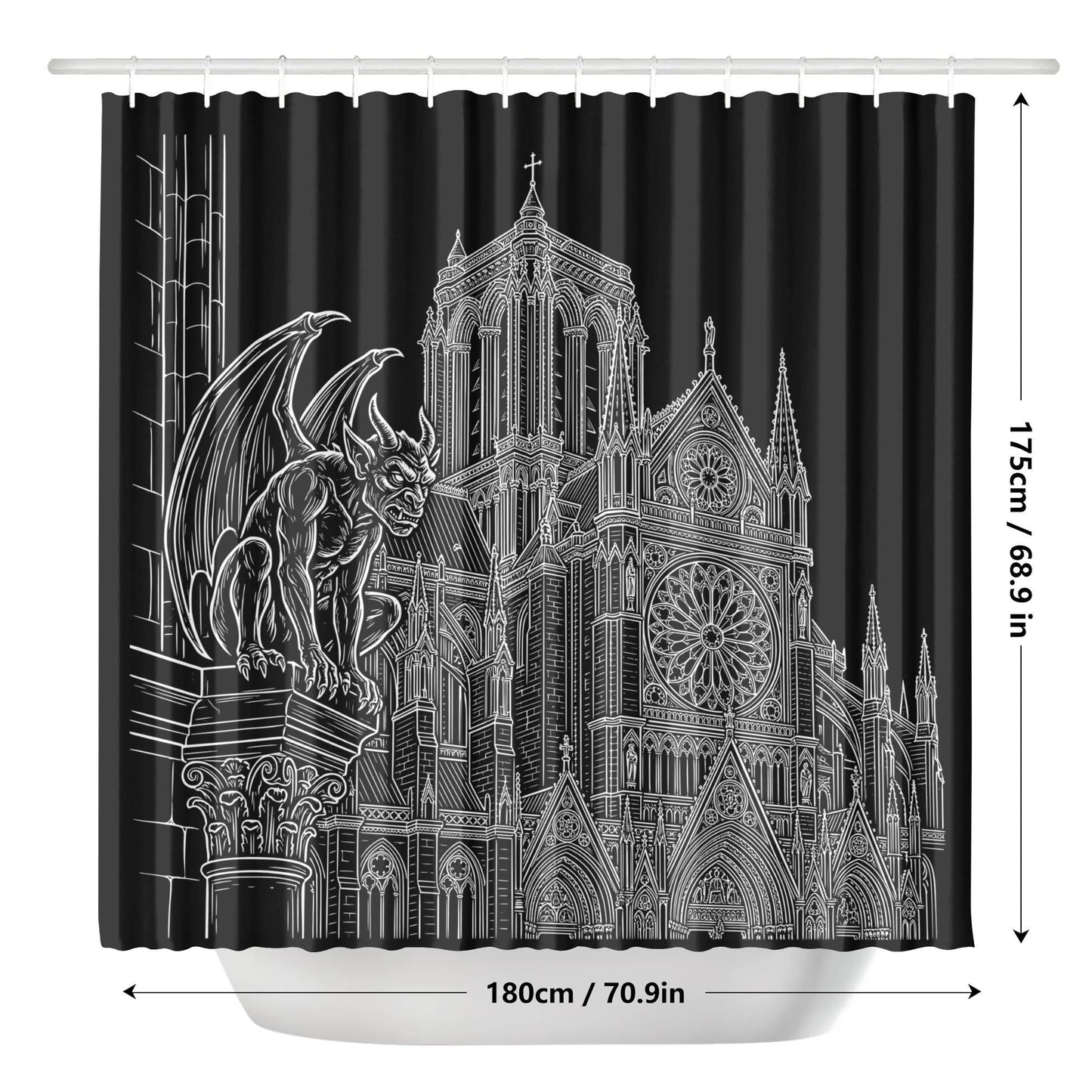The Ward Shower Curtain