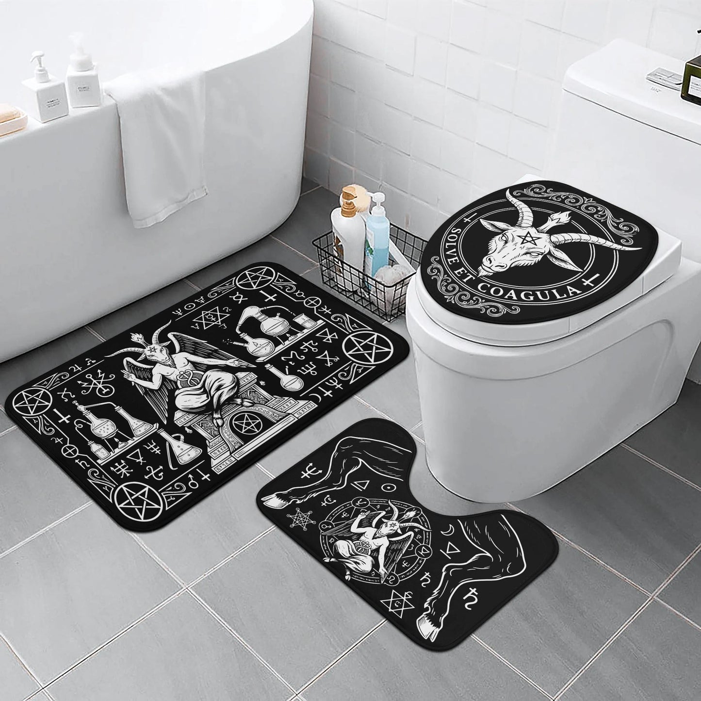 Solve et Coagula Bathroom Toilet Set