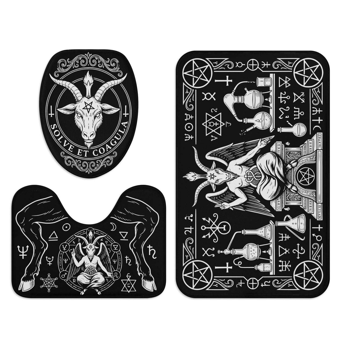 Solve et Coagula Bathroom Toilet Set