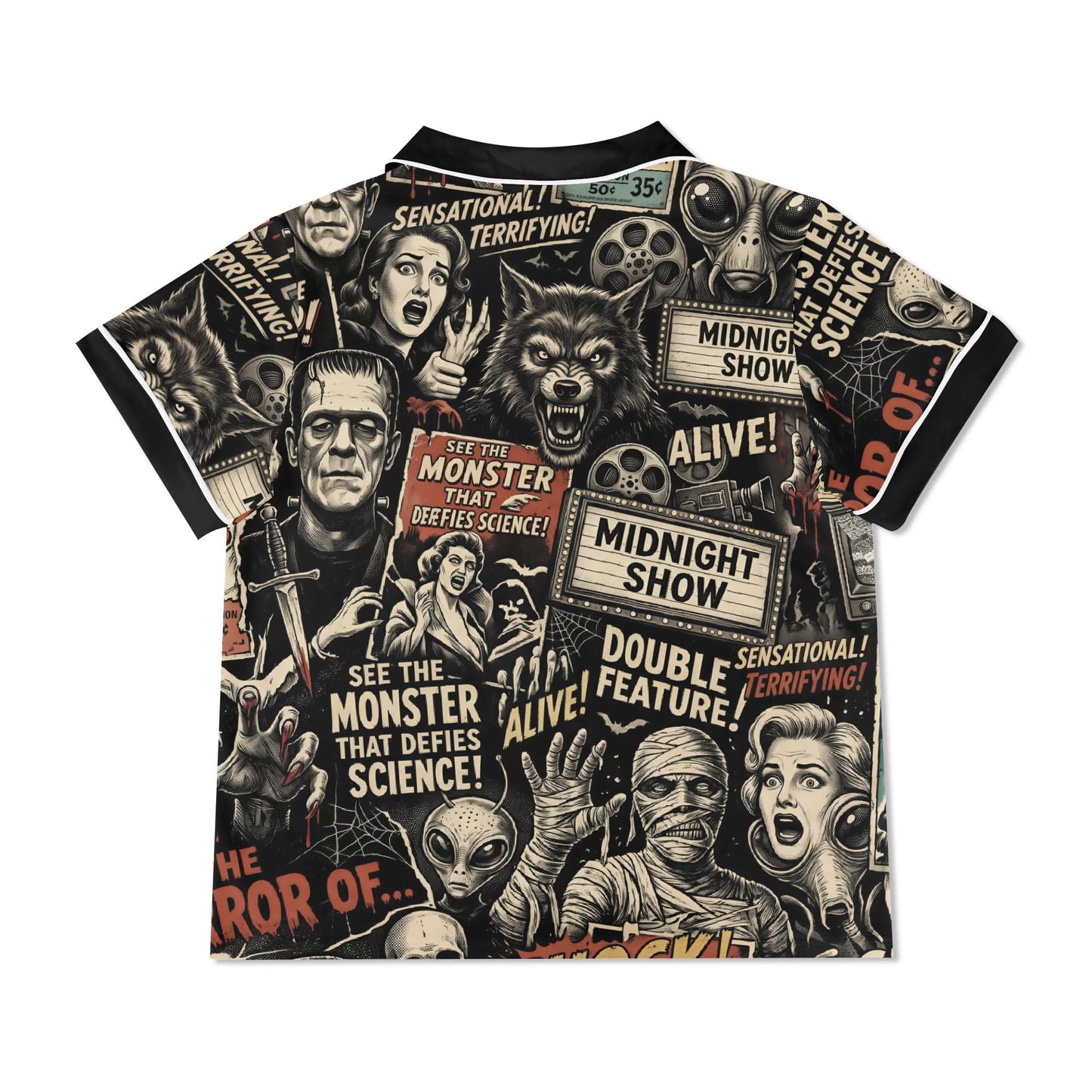 Horror Montage 2-Piece Pajama Set
