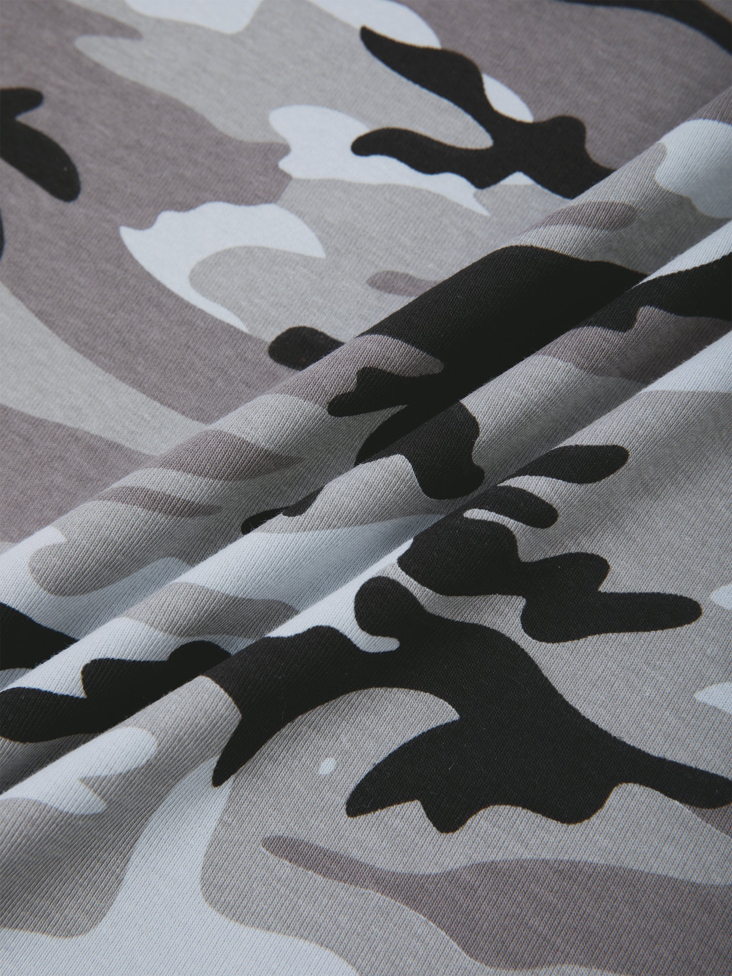 Blacklist Camo Off-Shoulder Crop T-Shirt