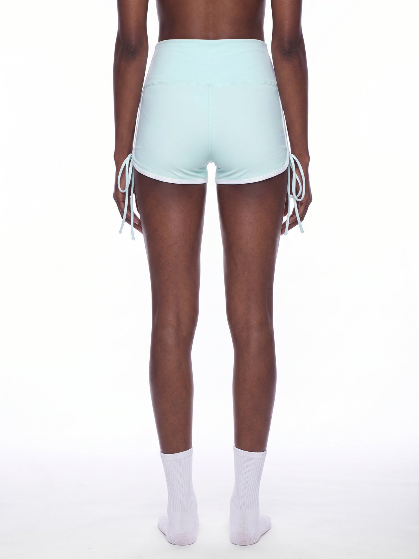 Van Helsing Color Block High Waisted Shorts