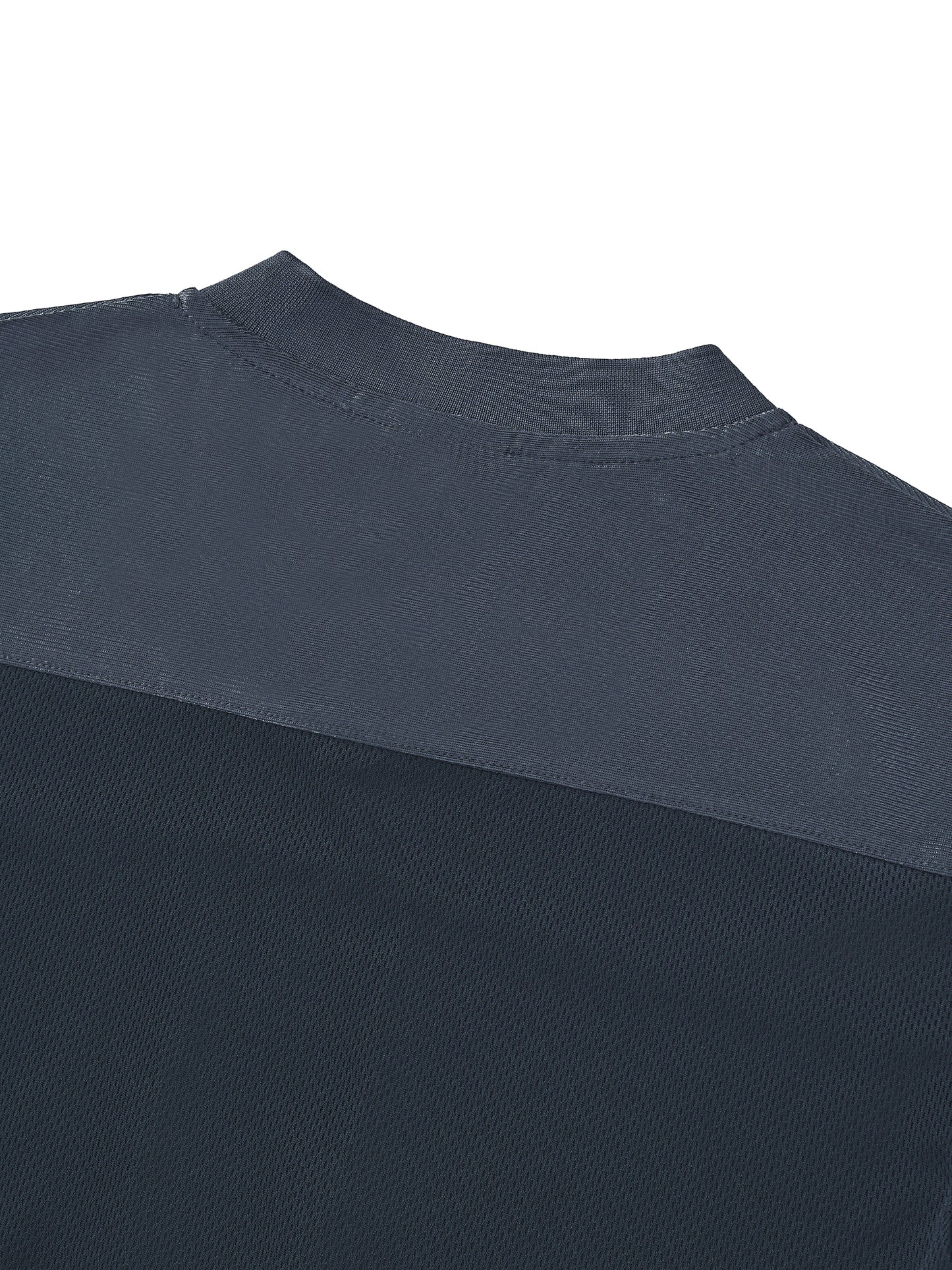 Southern Gothic Cropped Paneled V-Neck Jersey