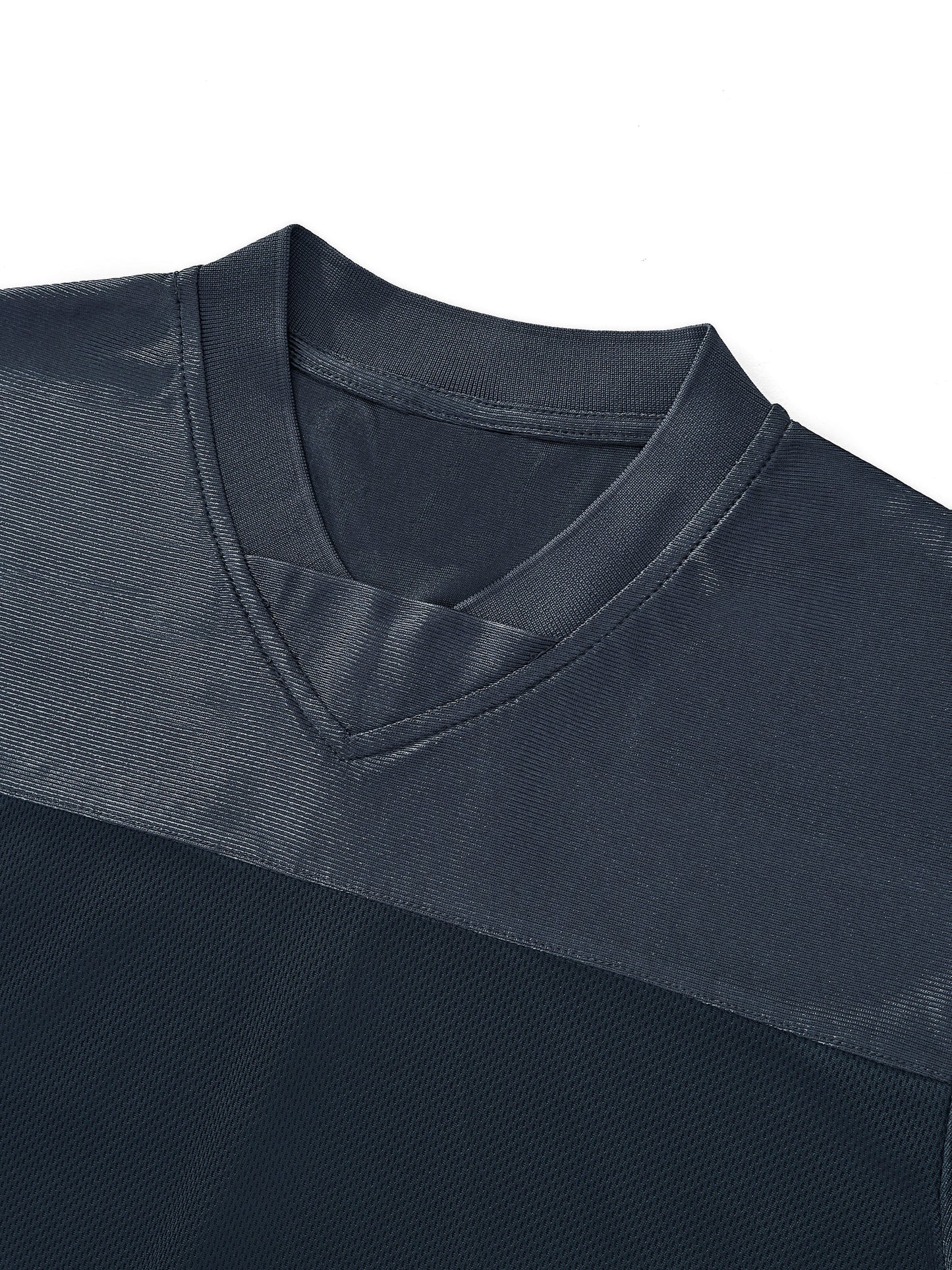 Southern Gothic Cropped Paneled V-Neck Jersey