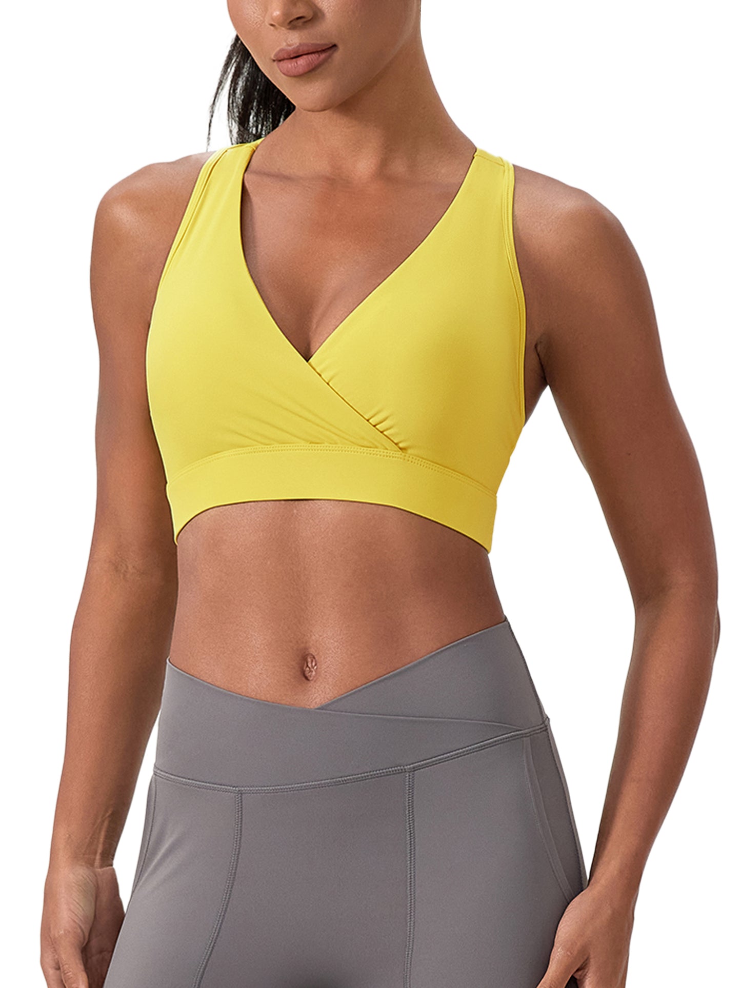 Legion Crossover V-Neck Sports Bra