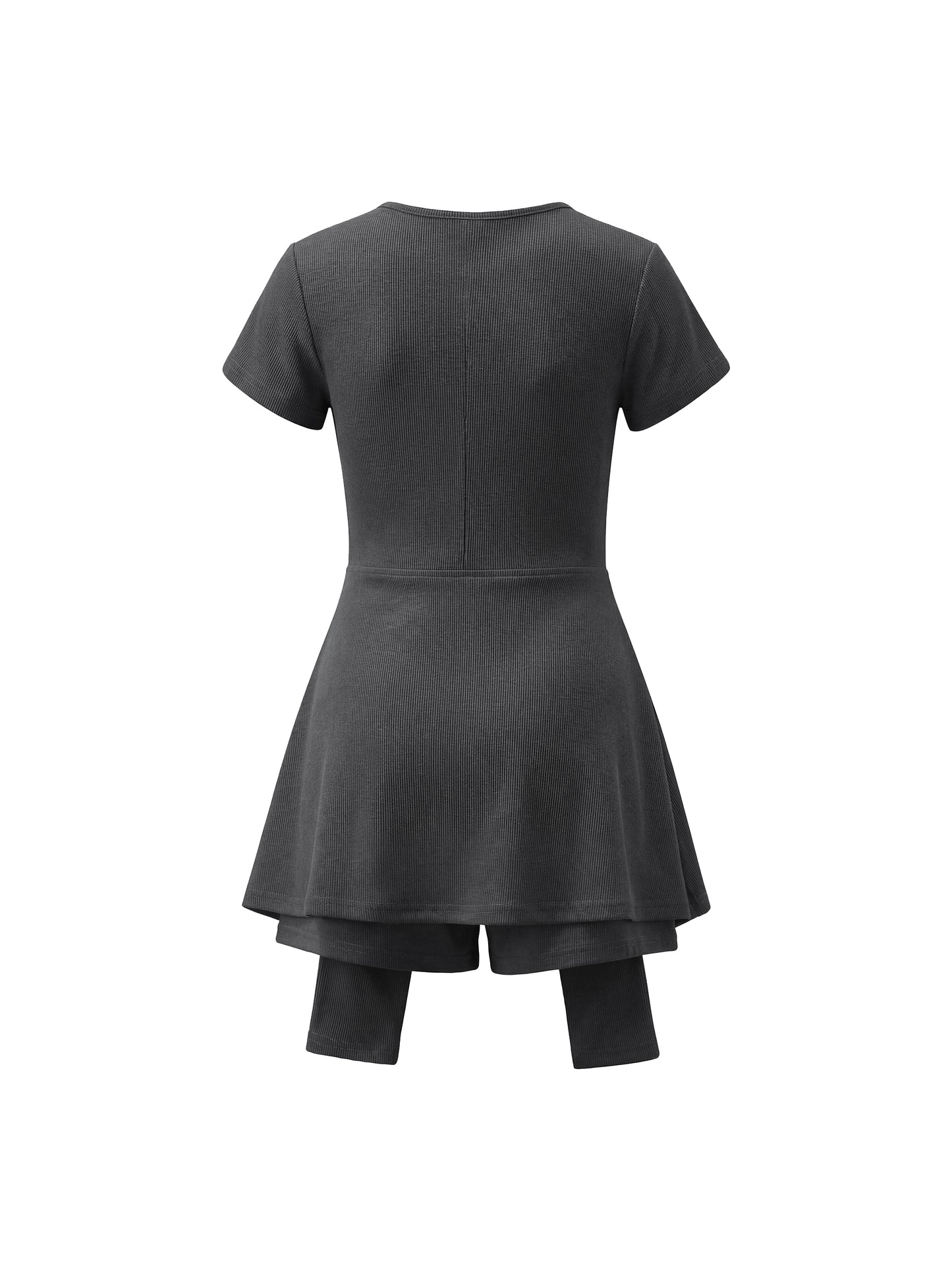 Drusilla Cape Tie-Waist Romper