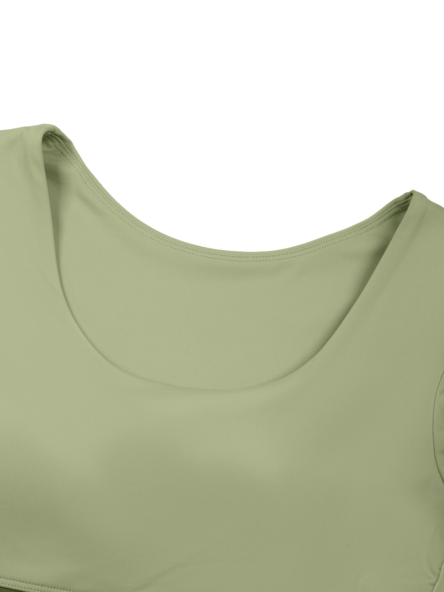 Nyx Panelled Crop Yoga Shirt