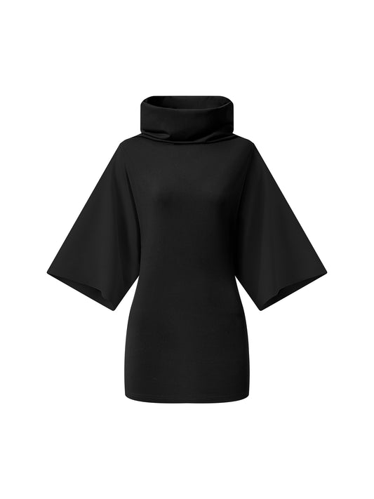 Vampyr Fatale Turtleneck Batwing Top
