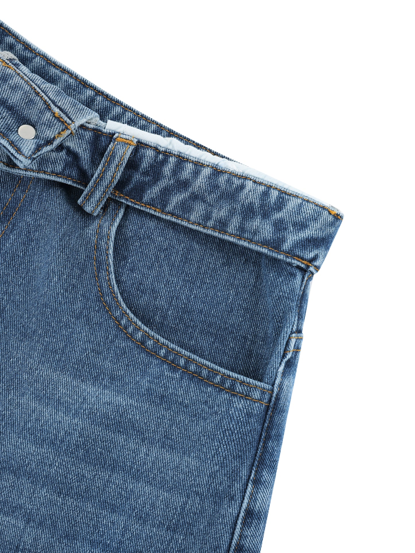 Hecate Vintage Wash High Rise Denim Shorts