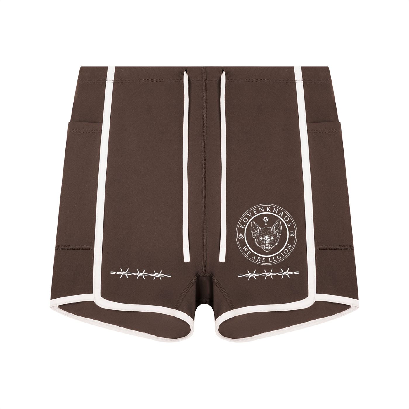 Sanguisūga High Rise Color Block Shorts Set