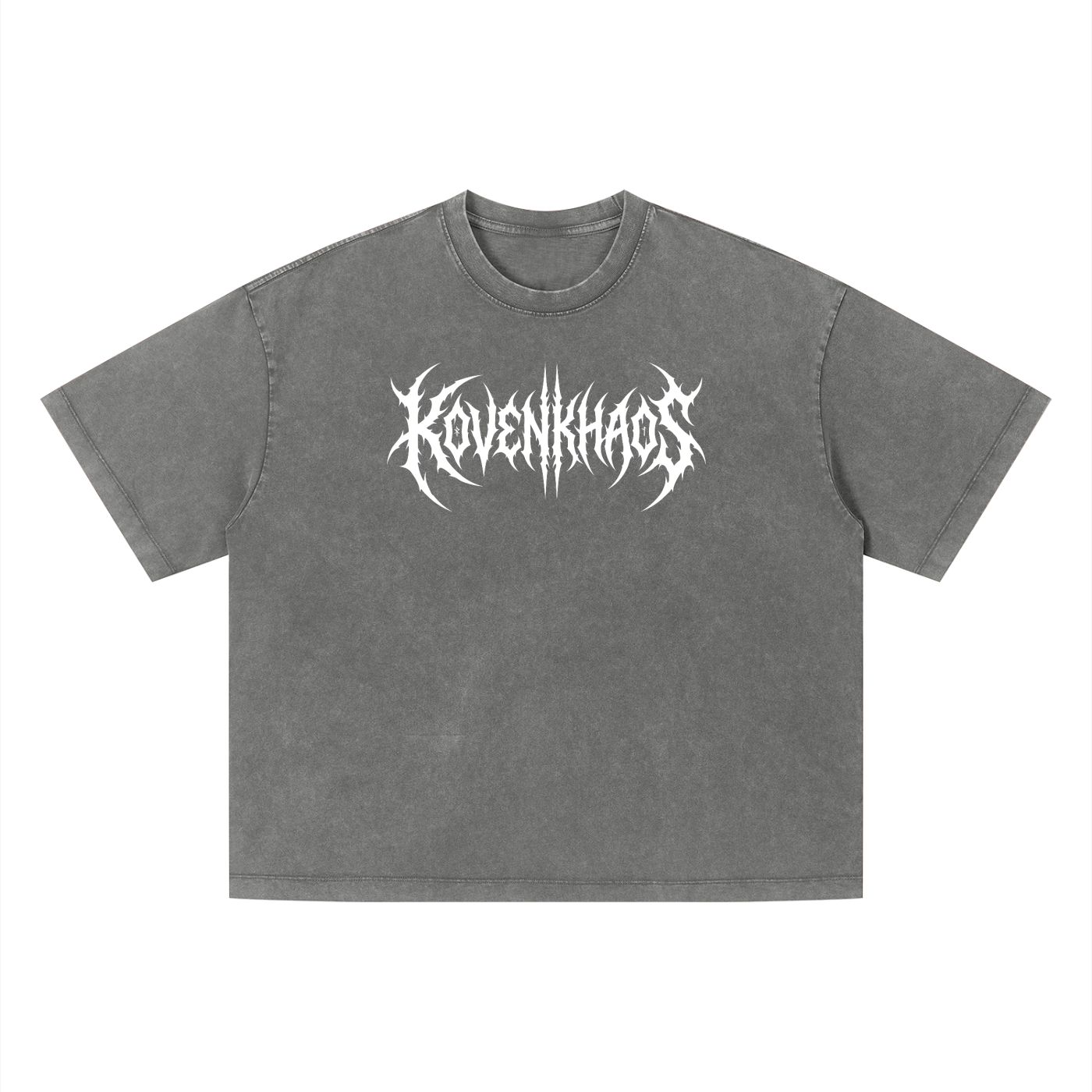 KovenKhaos Unisex Vintage Wash Boxy T-Shirt