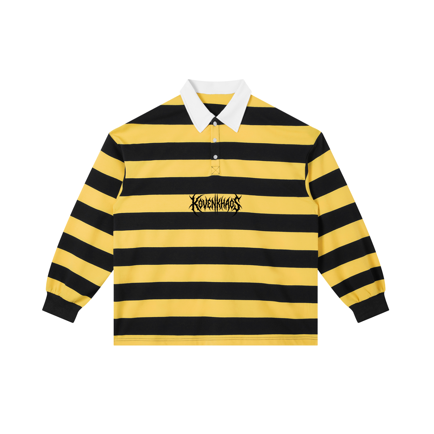 Fallen Color Block Stripe Polo Shirt