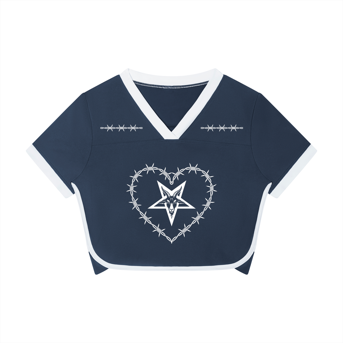 Black Doe Color Block Performance T-Shirt