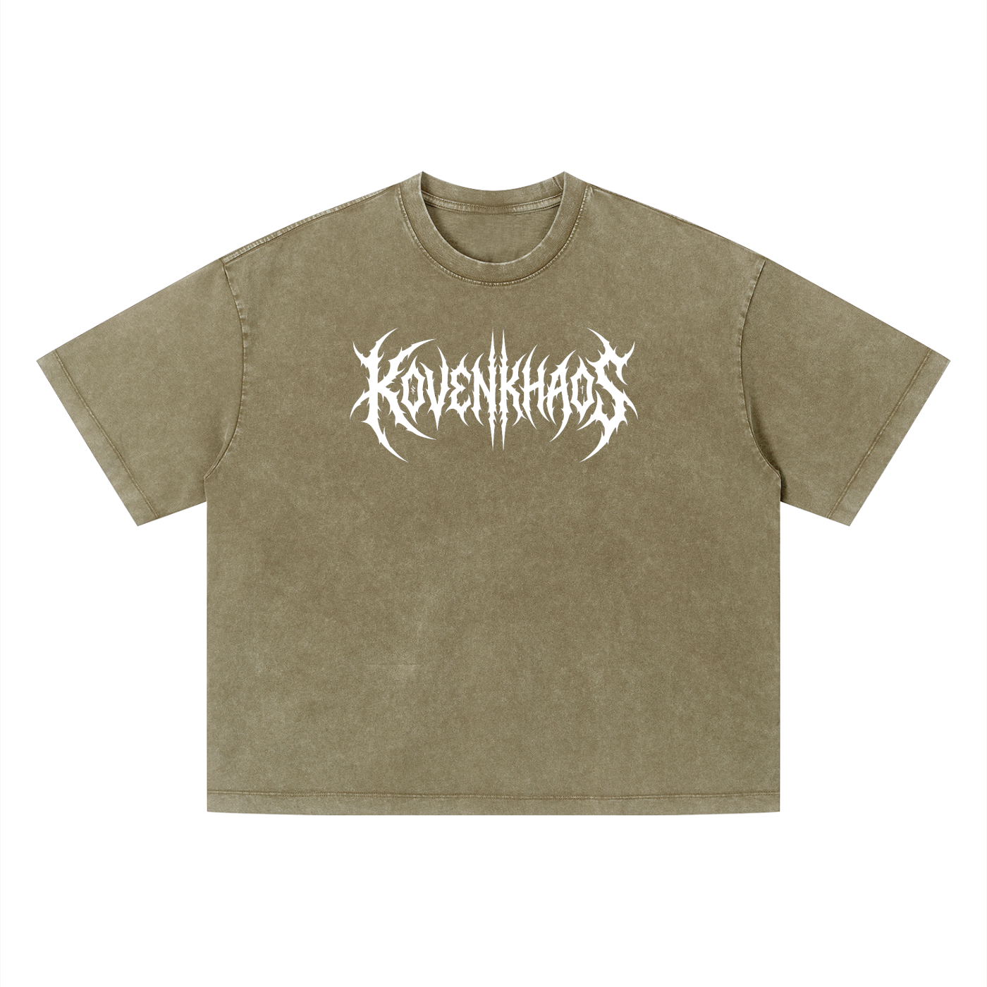 KovenKhaos Unisex Vintage Wash Boxy T-Shirt