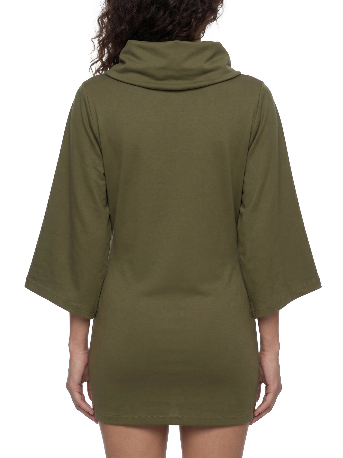 Once Bitten Turtleneck Batwing Top