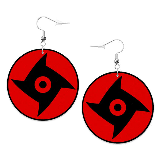 Shisu Mngekyou Circle Drop Earrings