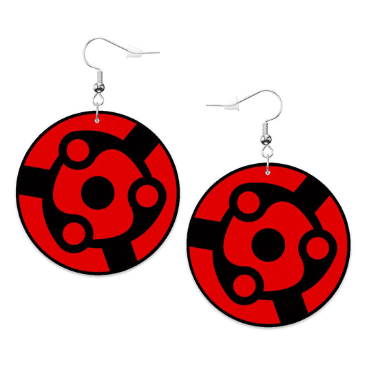 Madara Eternal Mngekyou Circle Drop Earrings