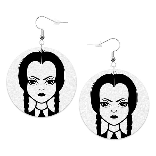 Wednesday Circle Drop Earrings
